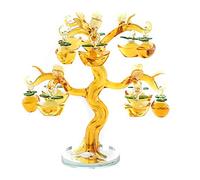 WDSOPK Árbol del Dinero Bonsai Feng Shui Lingote De Citrino Decoración De Árbol De La Suerte Adorno De Feng Shui para El Hogar Decoración De Árbol del Dinero De Crista