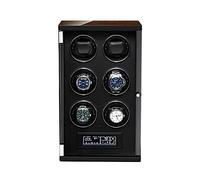 WDSOPK Automatic Watch Winder,Self-Winding Mechanical Watch Box with Quiet Motor, 15 Rotation Mode Settings,Display Case For 6