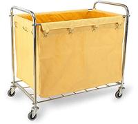 WDSOPK Carts,Storage Car Service Car Utility Vehicle Multifunction Portable Trolley Home Commercial Laundry Sorter Cart with Handle, Restaurant Hot