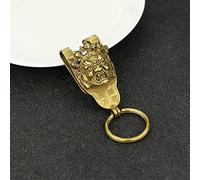 WDSOPK Esculturas Mini Estatua Decoración del Hogar Decoraciones Feng Shui para El Hogar Estatua, Estatua Mural Escultura Latón Fantasma Llavero Joyería Cobre Animal T