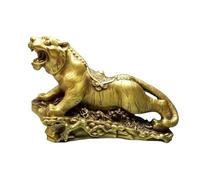 WDSOPK Estatua De Metal, Latón, Adornos De Animales, Tigre, Esculturas Decorativas, Tienda, Mostrador, Decoraciones De Feng Shui, Sala De Estar, Hogar, Artesanía, Deco