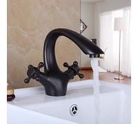 WDSOPK Grifo De Lavabo De Baño, Grifo De Baño De Latón, Grifo Monomando para Agua Fría Y Caliente, Grifo Mezclador De Montaje En Cubierta