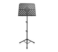 WDSOPK Music Holder, Portable Sheet Music Stand with Carrying Bag, Height Adjustable, Sturdy, with Pages, Foldable Tripod, For Guitar, Piano(Silver-40Cm)