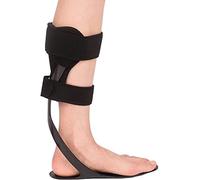 WDSOPK Ortesis de tobillo y pie, soporte de caída AFO de fibra de carbono para pie, accidente cerebrovascular, hemiplejía, CVA, MS, soporte de asistencia de marcha, hemipléjico fijo (izquierda S)