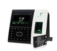 WDSOPK Reloj en máquina de reconocimiento facial y asistencia de tiempo de huellas dactilares y sistema de control de acceso/grabación biométrica de tiempo Ip USB, Iface702-battery-A