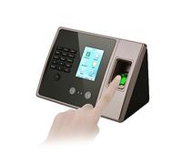 WDSOPK Reloj en máquina inteligente biométrica de huellas dactilares con pantalla HD compatible con contraseña facial