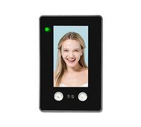 WDSOPK Reloj en máquina, pantalla táctil TFT de 4.3 pulgadas, sistema de asistencia biométrica, TCPIP, USB, máquina de asistencia para empleados de oficina (portugués)