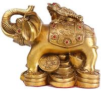 WDSOPK Sculpture, Resin Feng Shui Lucky Home Office Decor Good Luck Fortune Lucky Statue Gifts and Home(Large)