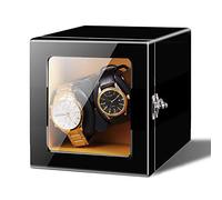 WDSOPK Spinner Winding Box Watch Winders - Automatic Mechanical Watch Shaker Vertical Smart Winding Box Silent Motor Watch Rotating Device Home Multi-Slot Watch Storage Case Org