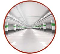 WDWDW Espejo Convexo para Exteriores, Material de PC, Gran Angular para tráfico Exterior, Punto Ciego, para garajes, entradas de vehículos, oficinas, Patios y almacenes, visión Clara.