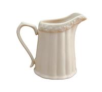 WDWDW Jarra de Leche, Salsera, Taza de Agua, Jarra, cremera, café, azúcar, Salsa, Relieve nórdico, jarrón pequeño de cerámica para Escritorio