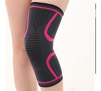 WDWDW Rodilleras Deportivas Antideslizantes con Soporte elástico de Nailon Tejido cálido para Ciclismo de montaña y Actividades al Aire Libre.