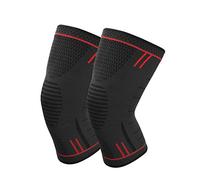 WDWDW Rodilleras Deportivas Antideslizantes de Silicona (1 par) para Correr, Ciclismo, Baloncesto y recuperación de Lesiones por Artritis.