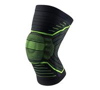 WDWDW Rodilleras Deportivas Antideslizantes, Soporte, 1 par, Protector de Silicona, Resorte, Baloncesto, Tejido elástico de compresión