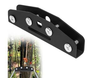 Wdwlbsm Sillín de caza, eliminador de pellizcos de cadera, esparcidor de puente de sillín, accesorios de caza para aliviar el pellizco de cadera, fácil de instalar (industrial, negro)