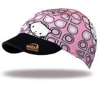 WDX Barcelona Kids Coolcap, Fit Cap with Neoprene Visor, UV Protection, Moisture Control, Anti-Bacterial and Odor Free, Flexible and Lightweight, Cat