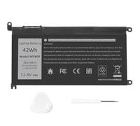 WDX0R - Batería de repuesto para Dell WDXOR 11,4 V y 42 Wh, compatible con Dell Inspiron 13 7368 7378 15 5565 5567 5568 5578 17 5765 5767 7368 7378 7560 7577 0 757 9 7569 WDX0R 3CRH3 P69G001 T2JX4