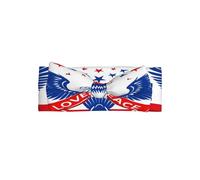 WDXQHY The Eagle and the Banner - Diadema suave con lazo para recién nacidos, accesorio elástico agradable para la piel, para 0-6 meses, diadema perfecta para baby shower