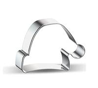 WDYJMALL Cortador de galletas con forma de gorro de Papá Noel para Navidad - A