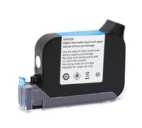 WDYLXLTHC Compatible con Impresora de inyección de Tinta portátil de 12,7 mm, reemplazo de Cartucho de Tinta ZK2588, Juego de 4 Colores (Negro, Rojo, Verde, Azul) for impresión portátil(White)