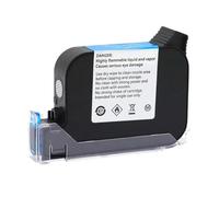WDYLXLTHC Compatible con Impresora de inyección de Tinta portátil de 12,7 mm, reemplazo de Cartucho de Tinta ZK2588, Juego de 4 Colores (Negro, Rojo, Verde, Azul) for impresión portátil(Clear)
