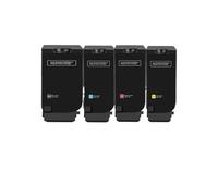 WDYLXLTHC Compatible con impresoras DELL S5840CDN / S5840, reemplazo de Cartucho de tóner Amarillo UVUMB, tóner de Alto Rendimiento for 8000 páginas con Chip Inteligente(4-Pack BK/C/M/Y)
