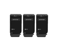 WDYLXLTHC Compatible con impresoras DELL S5840CDN / S5840, reemplazo de Cartucho de tóner Amarillo UVUMB, tóner de Alto Rendimiento for 8000 páginas con Chip Inteligente(3 Pack Black)