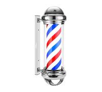 WDZD 73 cm Plata Poste Barbero Barber Pole