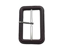 WDZDS Hebilla de Cuero Real Negro/marrón de 25-60 mm Hebilla de cinturón Cubierta de Cuero de Repuesto Cuero de Repuesto para Manualidades Hebilla Deslizante Triglide