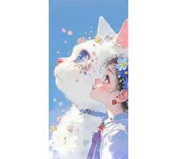 WDZFF 1000 Piezas Puzzle, Cute Cat Animal Oil Painting, Vistoso, Juego De Desafío De Rompecabezas para Adultos, Juguetes Educativos para Niños, Decoración De Arte De Pared Sx10Zp