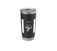 We Are All Dogs In God's Hot Car Funny Dog Meme Vaso térmico de acero inoxidable de doble pared