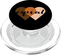 We Are All Equal One People One Heart, Equality Unity Hearts PopSockets PopGrip para MagSafe