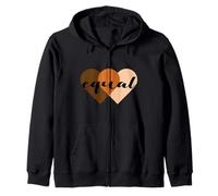 We Are All Equal One People One Heart, Equality Unity Hearts Sudadera con Capucha