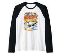We Are All On The Decoy Plane Camiseta Manga Raglan