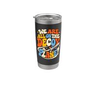 We are All On The Decoy Plane Vaso térmico de acero inoxidable de doble pared