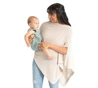 We are Amma | The Cocoon™ - Productos esenciales para recién nacidos: cubierta de lactancia para artículos esenciales de lactancia | Suéter de lactancia utilizado como cubierta de lactancia materna
