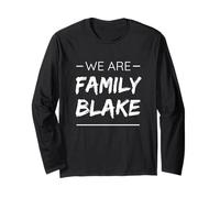 We Are Family Blake Surname Last Name Blake Manga Larga