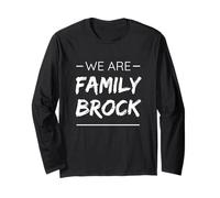 We Are Family Brock Surname Last Name Brock Manga Larga