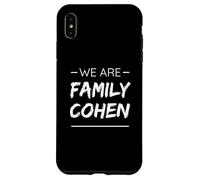 We Are Family Cohen Surname Last Name Cohen Carcasa para iPhone XS MAX