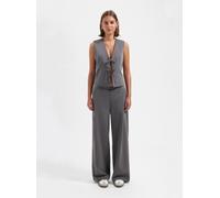 We Are Labels Nous Sommes Labels - Ginny Tie Gilet Grey Talla: M | Chaquetas Outlet | Mujer | Gris