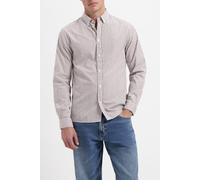 We Are Labels Wal - James Shirt Brown Striped Talla: M | Manga Larga Outlet | Hombre | Marrón