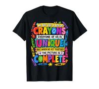 We Are Like A Box of Crayons Teacher Back To School Camiseta