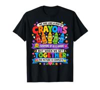 We Are Like A Box of Crayons Teacher Back To School Camiseta