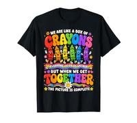 We Are Like A Box of Crayons Teacher Back To School Camiseta