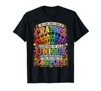 We Are Like A Box of Crayons Teacher Back To School Camiseta