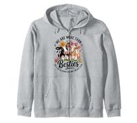 We Are More Than Besties Cute Cow Friends Funny Quote Sudadera con Capucha