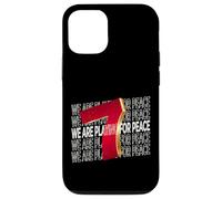 We Are Playing For Peace - For Soccer Fans Carcasa para iPhone 12/12 Pro