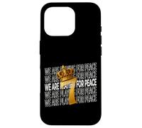 We Are Playing For Peace - For Soccer Lover Carcasa para iPhone 16 Pro