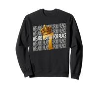 We Are Playing For Peace - For Soccer Lover Sudadera