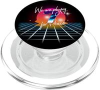 We Are Playing For Peace - For Soccer Lovers PopSockets PopGrip para MagSafe